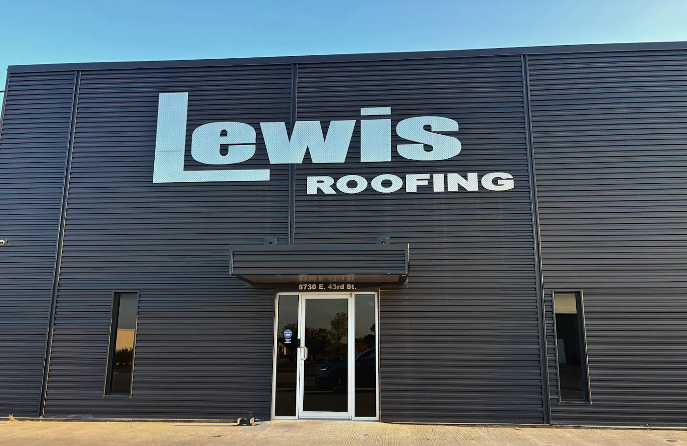 Photo from the Lewis Roofing Google Maps listing